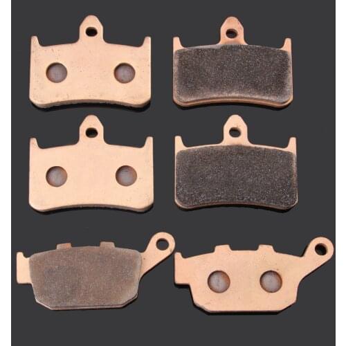 Motorcycle Front Rear Brake Pads for HONDA HORNET 250 CB400 CB400SF 1996-1997 NSR250 P2 P3 NT400 NT650 BROS 400 650