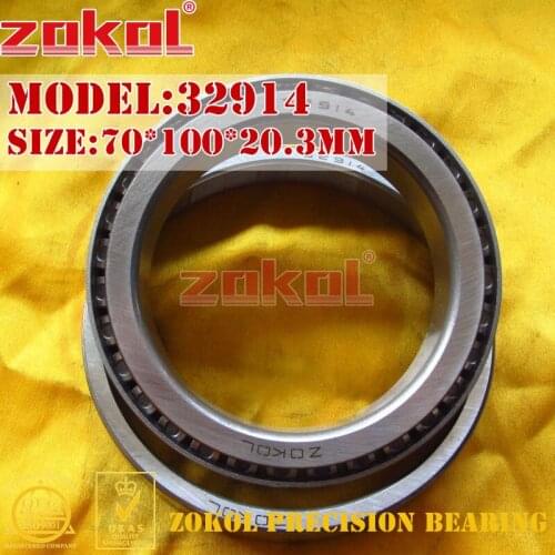 ZOKOL bearing 32914 2007914E Tapered Roller Bearing 70*100*20.3mm