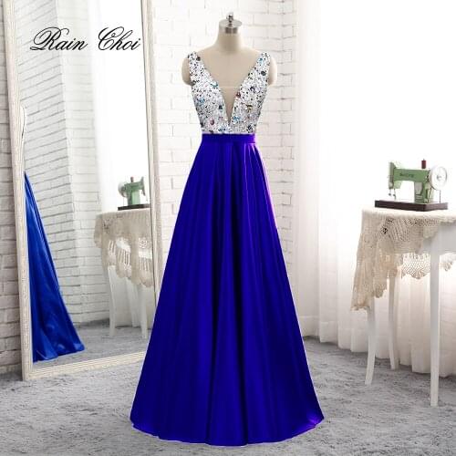 Sexy A Line Formal Evening Dress Wedding party Gown Floor Length Long Evening Dresses 2020