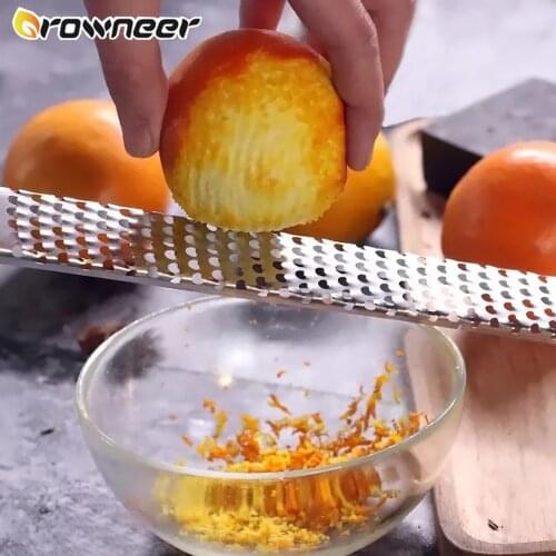 Stainless Steel Cheese Peeler Fruit Vegetable Grater Lemon Slicer Onions Ginger Chopper Silver Ergonomic Kitchen Handle Gadgets