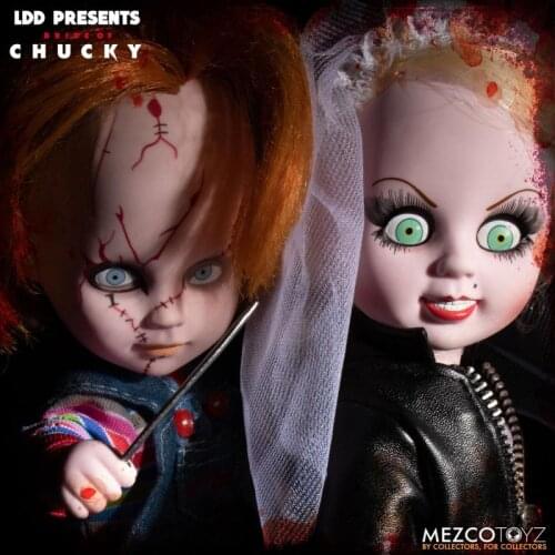 NC Shop In Stock MEZCO 94280 Ant Ghost Baby back to Soul Chucky Tiffany LDD Series 10 inches tall