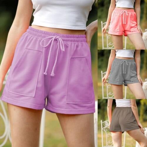 Womens New European Version High Waist Band Wide Loose Leg Pants