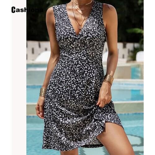 Summer Bohemian Knee-Length Skirts Dress Fashion Dot Party Dresses Plus size 5xl Women Clothing 2021 Femme Vestidos Robe Dress