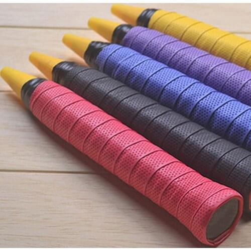1 Set Brand Anti-slip Racket Grip Badminton Overgrips Sweatband Outdoor Sports Accessories Tennis Tape Hand Grips