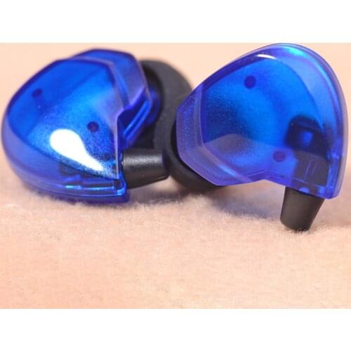 1 Pair In Ear Earphones DIY Shell Case for 9mm 10mm Speaker Unit Transparent Case Ear Hook Earphones Case DIY