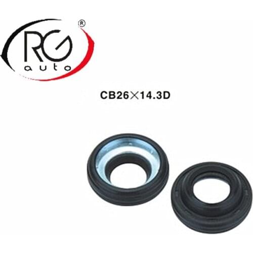 26x14.3D High quality, oil seal/ seal stamp, seal washerAuto AC compressor LIP TYPE Rubber-mounted shaft seal