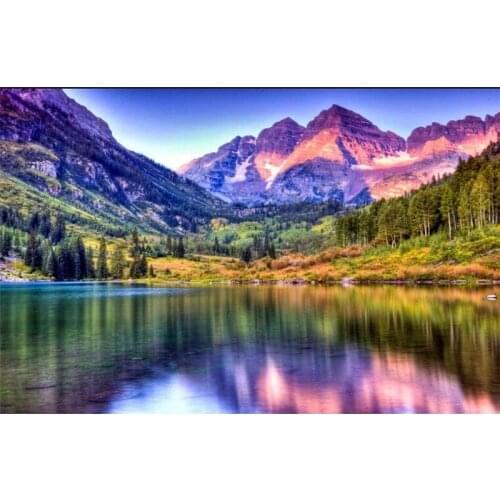 5D Diamond Painting Natural Landscape DIY Diamond Mosaic Full Kit Crafts Gifts Pattern Paintings Rhinestones