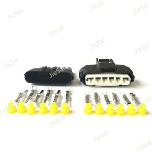 6 Pin/Way 7283-1968-30 Car Automotive Electric Throttle Connector Accelerator Plug For Toyota Mitsubishi