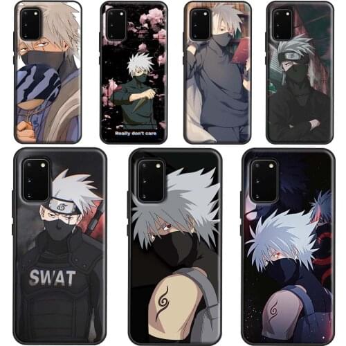 Hatake Kakashi Anime Phone Case For Samsung Galaxy S21 S20 Ultra S8 S9 S10 Plus Note 10 Note 20 9 S20 FE Cover
