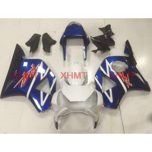 For CBR 954RR 2002 - 2003 Bodywork CBR954RR 03 Full Body Kits CBR 954RR 2003 Dark Blue White Fairings