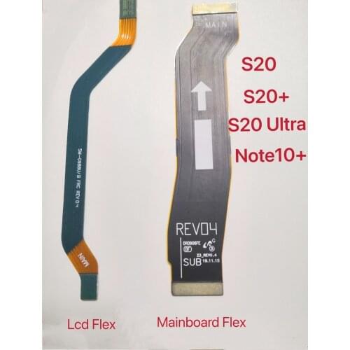 For Samsung Galaxy S20 S20+ S20 Ultra Note 10+ G980 G985 G988 N975 N976 Main Board Connector Flex Cable Motherboard Flex Cable
