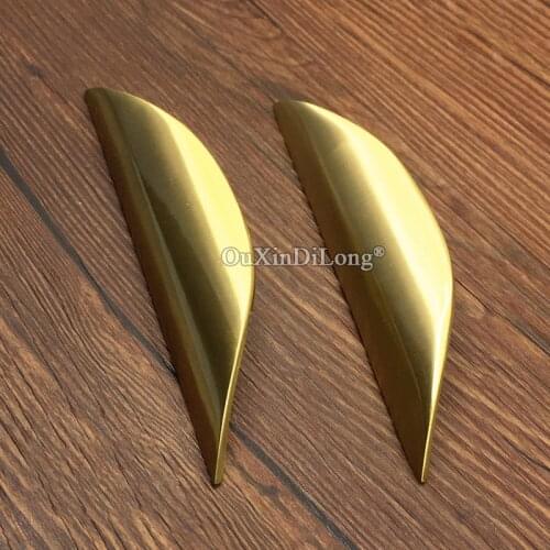 Elegant Gold 10PCS European Pure Brass Cabinet Pulls Kitchen Cupboard Wardrobe Drawer Shoe Cabinet Handles and Knobs