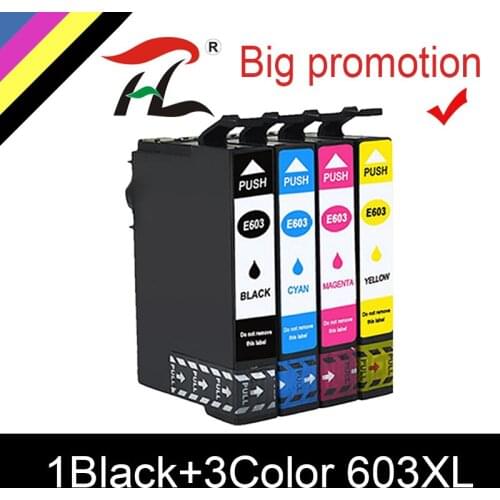 HTL For Epson 603XL 603 T603XL ink cartridges t603 Expression Home XP-2100 XP-2105 XP-3100 XP-3105 XP-4100 XP-4105 printer