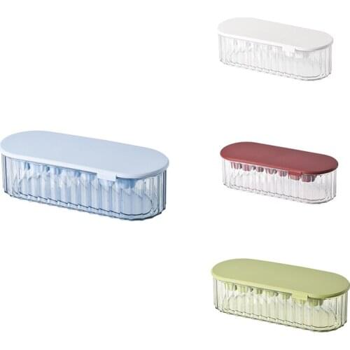 Creative Pet Ice Lattice Self Made Large Capacity Ice Block Mould Household Refrigerator Ice Box with Ice Block Box