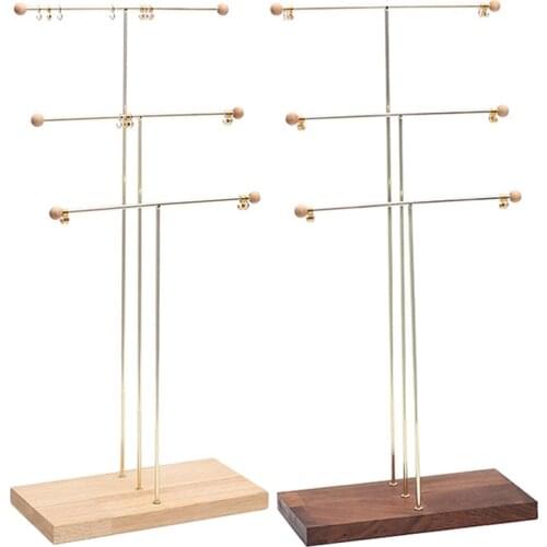 Metal 3 Tier Tabletop Bracelet Necklace Jewelry Necklace Organizer Display Tree Jewelry Holder Jewelry Organizer