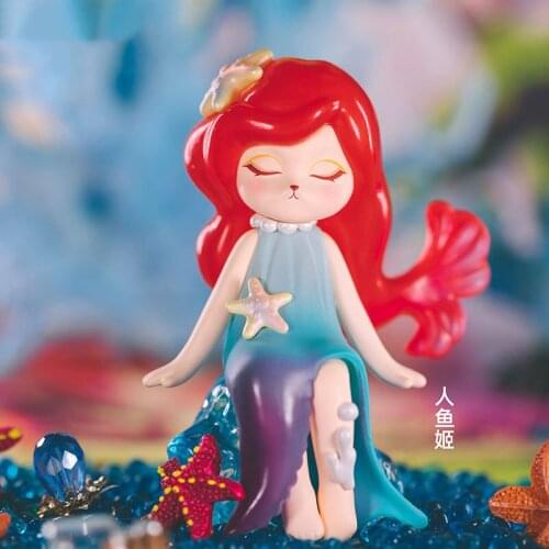 Cute Doll Lily Sea Blind Box Toy Caja Ciega Blind Bag Anime Desktop Decoration Model Kawaii Girl Birthday Gift Mystery Box