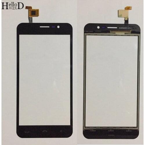 Mobile TouchScreen Touch Screen For Homtom S12 Touch Screen Digitizer Sensor Front Glass Touch Panel Sensor 3M Glue
