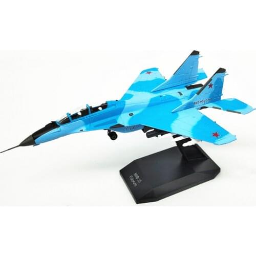 1/100 Scale MIG-35 MIG35 Fulcrum Blue Russian AF Air Fighters Diecast Model