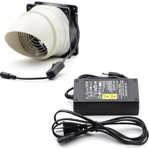 Powerful Plexiglass Cover Exhaust Fan Carving Polishing Powder Suction Machine Jewelry Exhaust Fan Gold Powder Suction Machine