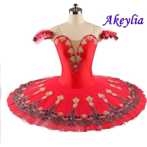 Paquita variation Pancake Tutu Professional Ballet costume Girls platter tutu women Stage Classical Ballet Competition JN0192