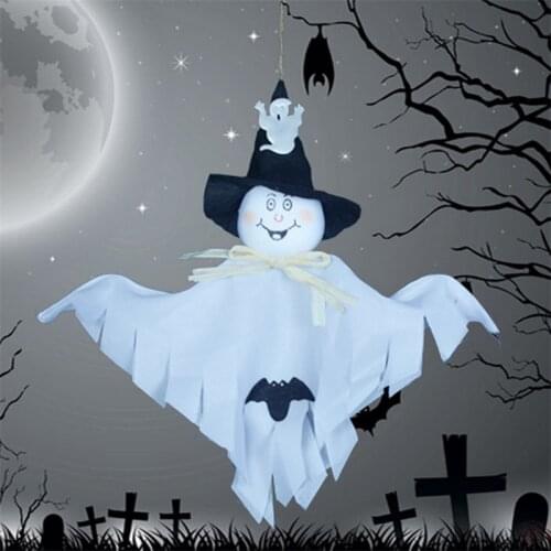 Hanging Ghost Craft For Halloween Decoration Hotel Bar Haunted House Decor Funny Joking Toys Halloween Party Supplies