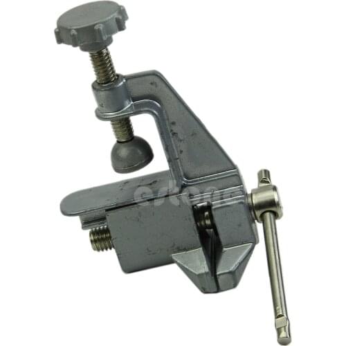 Durable 3.5" Aluminum Mini Jewelers Hobby Clamp On Table Bench Vise Vice Tool