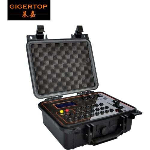 Professional Cold Firewporks Machine DMX Controller Support DMX Cable/2.4G Wireless 2in1 Function Build In Spray Effect CE ROHS