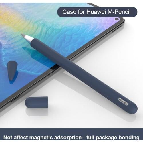 Silicon Pouch Case For Huawei M Pencil Stylus Attraction Wireless Charging Pencil Pen Nib For Huawei Matepad Protective Nib Case