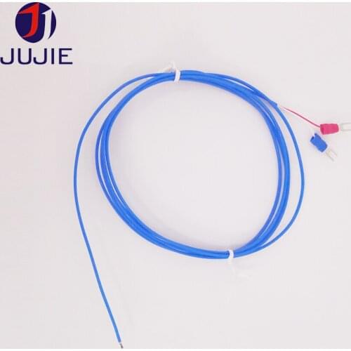 K type temperature sensor probe 3 5 10M measuring cable -50~200 degree 2 core shielded wire detector thermostat industrial use