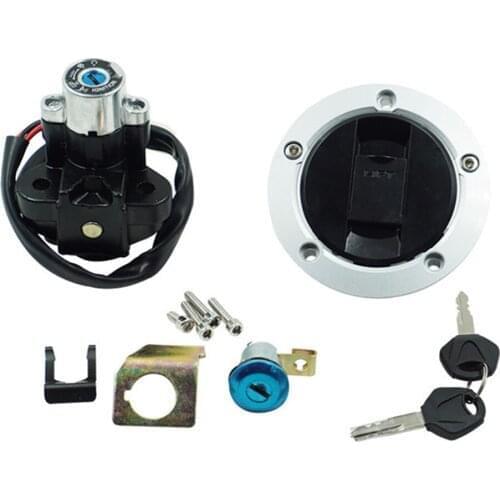 Ignition Switch Lock Fuel Gas Cap For Suzuki SFV650 GSF1200 GSF1250 SFV650 SV650 SV1000 DL650 DL1000 V-Strom Fuel Tank Cap