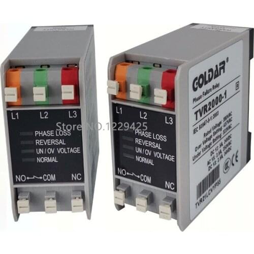 TVR2000 Phase Sequence Protective Relay TVR2000-1 TVR2000Z-1 TVR2000-NQM TVR2000Z-NQM