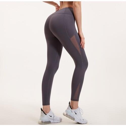 Women Sexy High Waist Workout Leggings Slim Yoga Pants Running Jogging Gym Tights Push Up Workout Seamless Fitness Legging