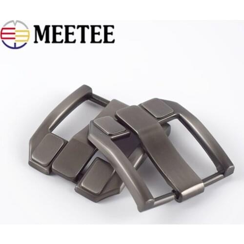 1/2pcs 40mm Mens Leather Belt Head Alloy Pin Buckle Belt Buckles DIY Outdoor Sports Belt Head Leather Crafts Hardware