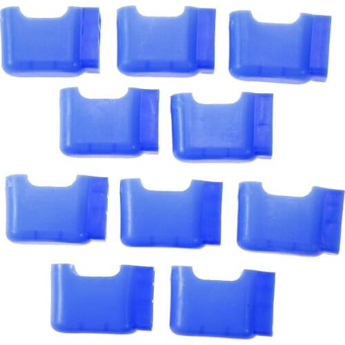 10Pc Plastic Table Legs Caps Anti Slip Feet Cups Pads Noise Reduce Furniture Legs Covers Kitchen Patio Desk Chair Tube End Plugs