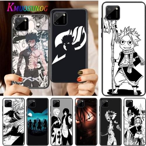 Fairy Tail Comic Silicone Cover For Realme V15 X50 X7 X3 Superzoom Q2 C11 C3 7i 6i 6s 6 Global Pro 5G Phone Case
