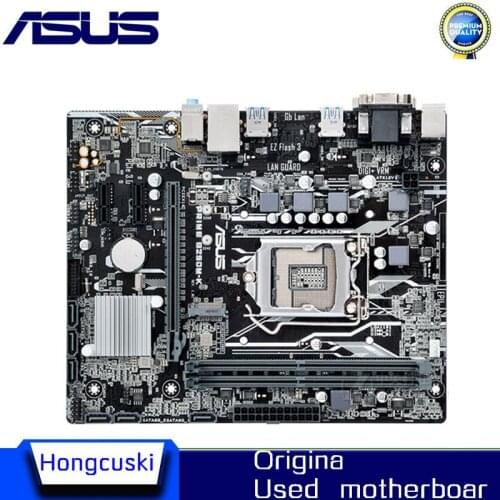 For Asus PRIME B250M-K Desktop Motherboard Socket LGA 1151 DDR4 B250 SATA3 USB3.0 Motherboard