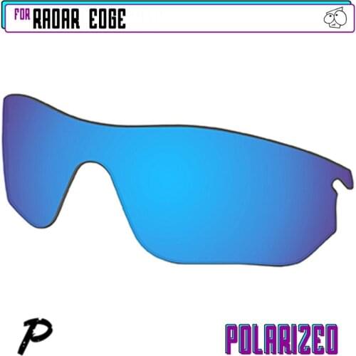 EZReplace Polarized Replacement Lenses for - Oakley Radar Edge Sunglasses - Blue P