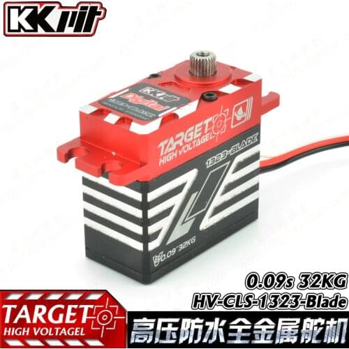 Kkpit Hyperbaric Digital waterproof Servo 25t HV-CLS-1323-Blade JR/Futaba Compatible for RC Models Better than SAVOX
