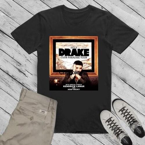 Drake Club Paradise Tour 2012 With Special Guests Kendrick Lamar And ASPS Rocky T ShirtGift For Kendrick Lamar Fans Tee