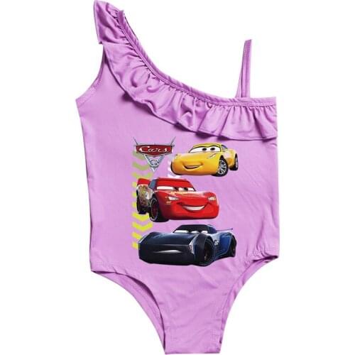 Children Mickey Mouse Toddler Swimwear Frozen Elsa Swimsuits Kid Cute Bikini Girl Sofia Princess For 2-10Years Clothes Baby Bath