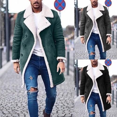 Men Fleece Coat Winter Jacket Fashion Hooded Motorcycle Jacket Men Casual Biker Punk Faux Leather Jackets Men Clothes Streetwear