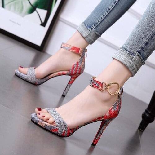 Summer fashion high heel sandals women sexy party open toe sandals for women shoes 2020 platform heels sandals women