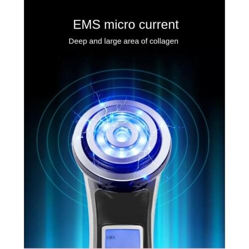 Microcurrents For Face Radio Frequency EMS Beauty Device Rf Lifting Photon Rejuvenation Vibration Massage IPL Blackhead Remover