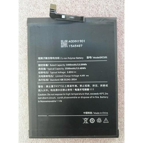 HST New Battery 3500mAh DC101 Battery For Smartisan U3pro OD101 OD103 OD105 OS103 OS105 Smartphone Li-ion Batteries