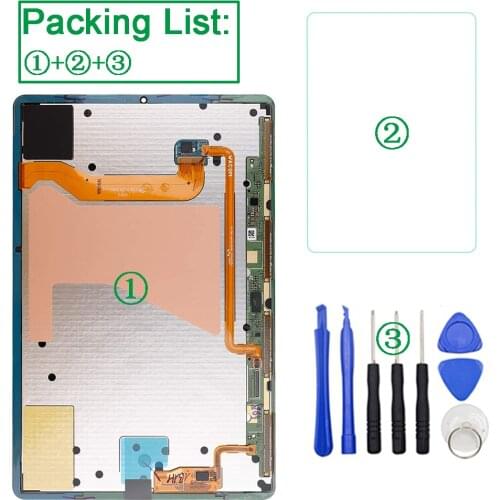 1Pcs Original For Samsung Galaxy Tab S6 10.5 T860 T865 T865N T867 T866N LCD Screen Display Touch Digitizer Assembly