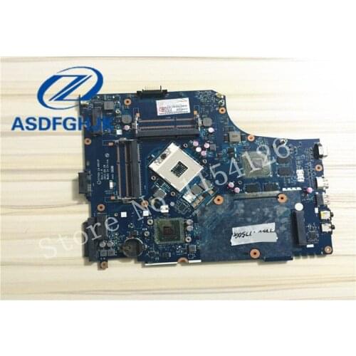 Original Laptop Motherboard MBRCZ02002 P7YE0 LA-6911P For ACER for Aspire 7750 7750G Pga989 DDR3 Hm65 Non-Integrated 100% Test