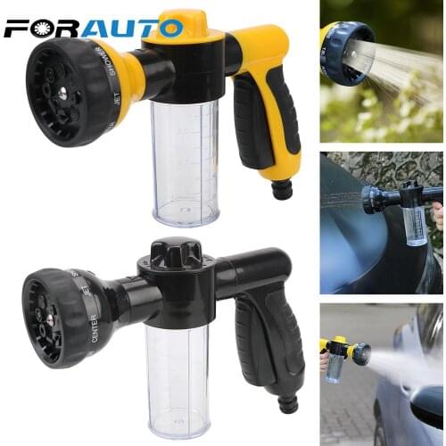 Car Washer Sprayer Water Gun Portable High Pressure 3 Grades Adjustable Auto Foam Lance Nozzle Jet Wash Tools Cleaning Tool