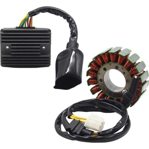 Motorcycle Voltage Regulator Rectifier+Ignition Magneto Stator Coil For Honda VFR800 VFR FiW/FiX OEM:31120-MBG-003 31600-MBG-305