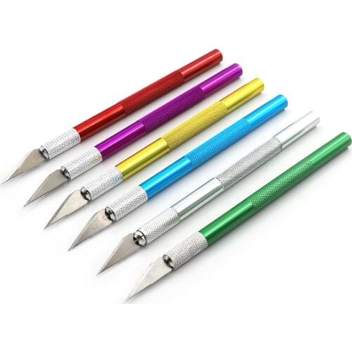 New 5 Blade Carve Knife Extra Backup Tool Graver Cutter Craft Leather Cut Sculpte Razor Sharp Leather craft Carving Knife Cut