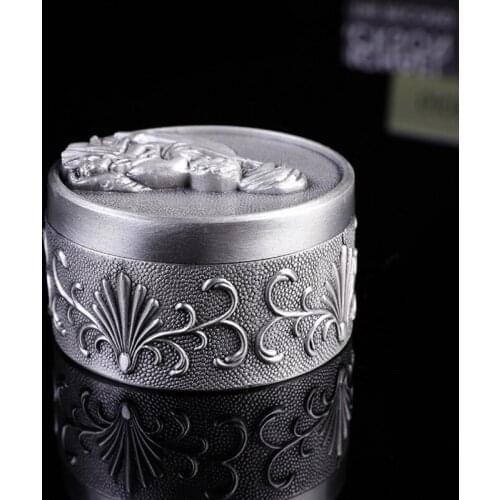 Jewelry Box,Retro Metal Jewelry Box Vintage the Virgin Mary Storage Case Ring Bracelet Pendant Trinket Organizer Home Art Crafts